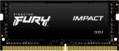 Фото Модуль памяти Kingston FURY Impact 16 ГБ SODIMM DDR4 2666 МГц, KF426S15IB1/16