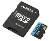 Фото Карта памяти ADATA Premier Pro microSDXC UHS-I Class 1 C10 32GB, AUSDH32GUICL10A1-RA1
