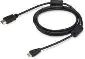 Видео кабель BURO miniHDMI (M) -&gt; HDMI (M) 1.8 м, MINIHDMI-1.8M