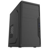 Корпус FoxLine FL-733R Mini Tower 500 Вт чёрный, FL-733R-FZ500R-U32