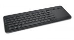 Картинка Клавиатура Microsoft All-in-One Media Keyboard Беспроводная Чёрный, N9Z-00018