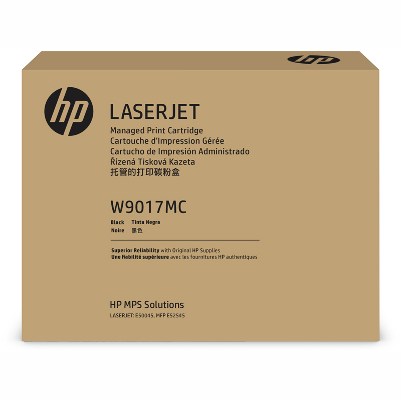 Тонер-картридж HP Managed Лазерный Черный 22500стр, W9017MC
