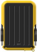 Внешний диск HDD SILICON POWER Armor A66 4 ТБ 2.5&quot; USB 3.2 чёрно-жёлтый, SP040TBPHD66LS3Y
