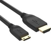 Видео кабель vcom miniHDMI (M) -&gt; HDMI (M) 1.8 м, CG583-1.8M