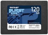 Фото Диск SSD PATRIOT BURST ELITE 2.5" 120 ГБ SATA, PBE120GS25SSDR