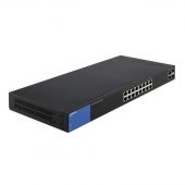 Коммутатор Linksys LGS318P 16-PoE Smart 18-ports, LGS318P-eu