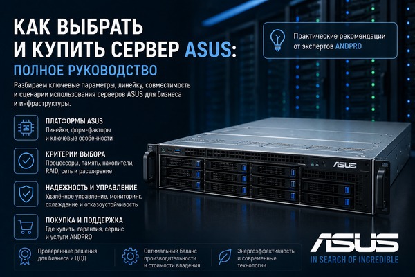 Как выбрать сервер ASUS: полное руководство