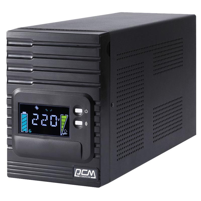 ИБП Powercom Smart King Pro Plus 1000 ВА, Tower, SPT-1000-II LCD