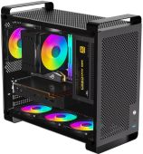 Корпус accord ACC-GCUB4 Midi Tower Без БП чёрный, ACC-GCUB4