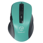 Мышь Raskat M020W Беспроводная зелёный, M020W