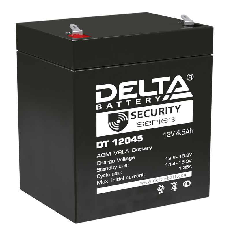 Фото-1 Батарея для дежурных систем Delta DT, DT 12045