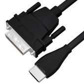 Фото Видео кабель 4PH HDMI (M) -> DVI-D (M) 5 м, 4PH-R90116