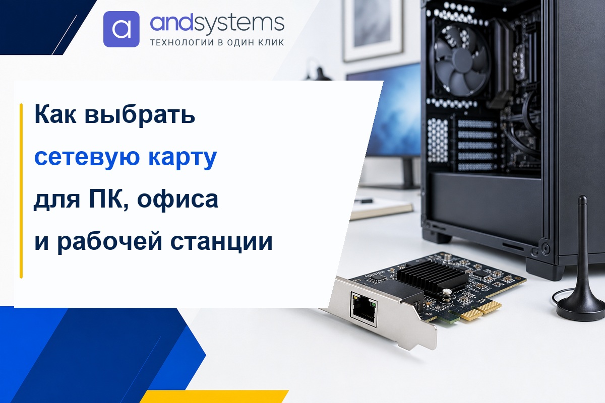 Как выбрать сетевую карту для ПК, офиса и рабочей станции