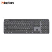 Клавиатура ножничная Meetion WK330 Беспроводная чёрный, MT-WK330-A-RU
