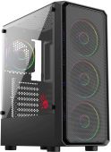 Корпус Bloody CC-126 Midi Tower Без БП чёрный, CC-126-BK