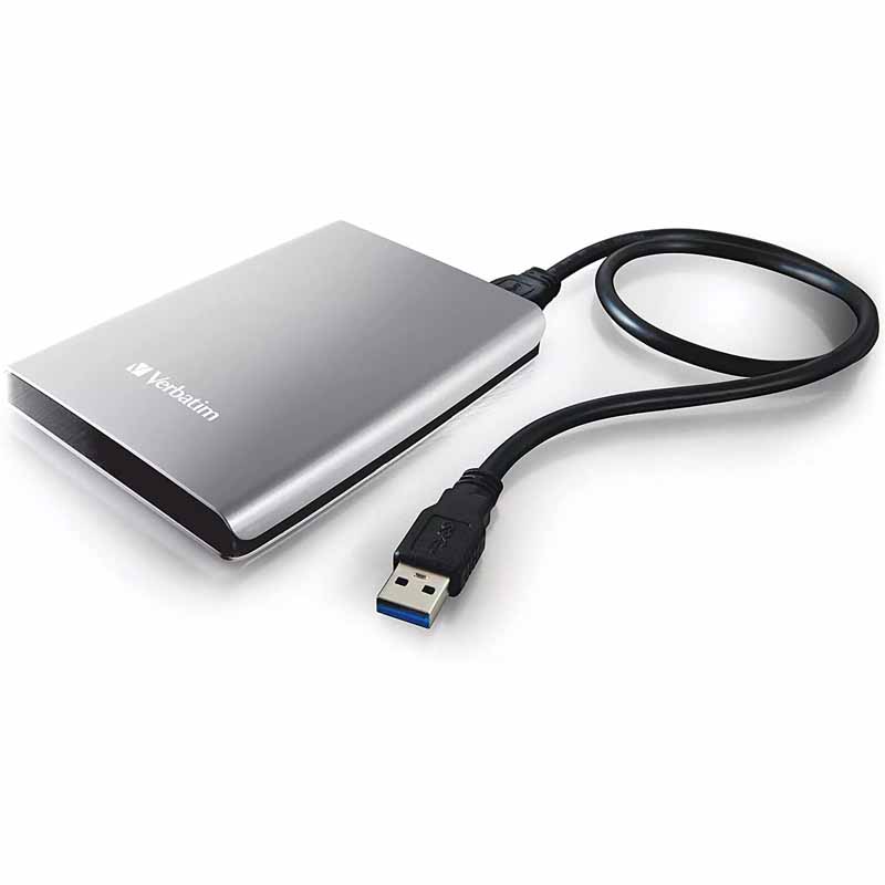 Картинка - 1 Внешний диск HDD Verbatim Store 'n' Go 1TB 2.5&quot; USB 3.0 Серебристый, 053071