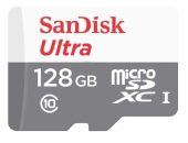 Карта памяти SanDisk Ultra microSDXC UHS-I Class 1 C10 128GB, SDSQUNR-128G-GN3MN
