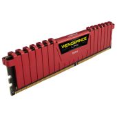 Фото Модуль памяти Corsair Vengeance LPX Red 8Гб DIMM DDR4 2666МГц, CMK8GX4M1A2666C16R