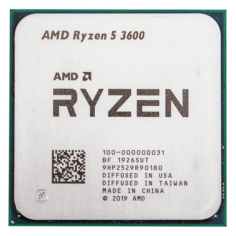 Картинка - 1 Процессор AMD Ryzen 5-3600 3600МГц AM4, Oem + кулер, 100-100000031MPK
