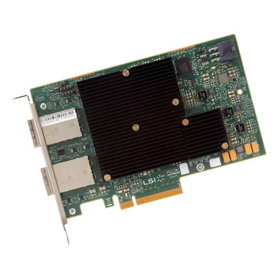 Картинка - 1 Адаптер главной шины Broadcom 9300-16e SAS-3 12 Гб/с SGL (LSI00342), H5-25520-00