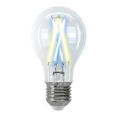 Фото Умная лампа Hiper Power IoT A60 E27, 800лм, свет - тёплый белый/белый, грушевидная, IOT A60 FILAMENT