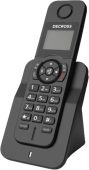 DECT-телефон Decross DC1005 чёрный, DC1005000000000