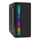 Корпус Exegate EVO-7805 Mini Tower Без БП чёрный, EX296165RUS