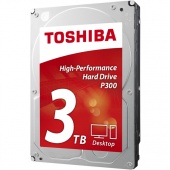Фото Диск HDD Toshiba P300 SATA 3.5" 3 ТБ, HDWD130UZSVA