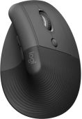 Мышь Logitech Lift Беспроводная тёмно-серый, 910-006485