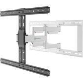 Кронштейн для телевизора ONKRON SM6-BW настенный, 4262392443025
