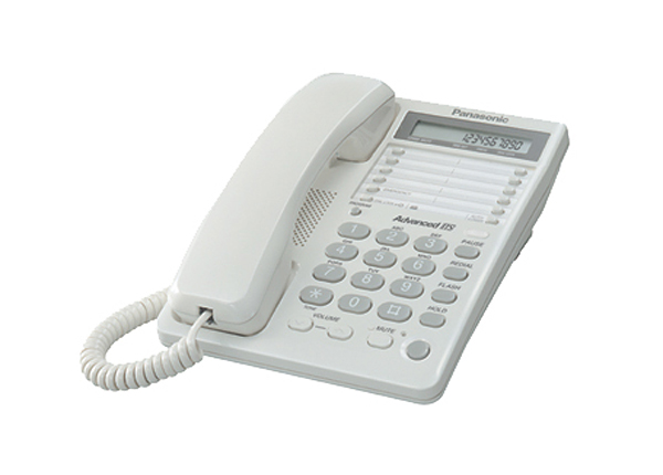 Картинка - 1 Проводной телефон Panasonic KX-TS2362RU Белый, KX-TS2362RUW