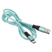 Фото USB кабель Digma USB Type C (M) -> USB Type A (M) 2A 1,2 м, TYPE-C-1.2M-BRAIDED-GR