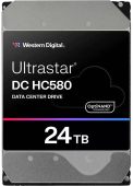 Диск HDD WD Ultrastar DC HC580 SATA 3.5" 24 ТБ, 0F65101/0F62821/0F62819