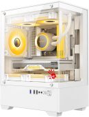 Фото Корпус Bloody CC-125 Mini Tower Без БП белый, CC-125-WH
