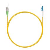 Оптический патч-корд Cabeus SM 9/125 мкм жёлтый 25 м, FOP(s)-9-FC/APC-LC/UPC-25m