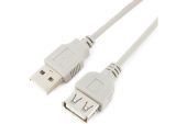 USB кабель Gembird USB Type A (F) -&gt; USB Type A (M) 0.75 м, CC-USB2-AMAF-75CM/300