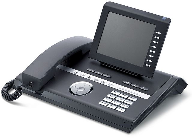 Картинка - 1 IP-телефон Unify OpenStage 60 HFA Чёрный, L30250-F600-C157