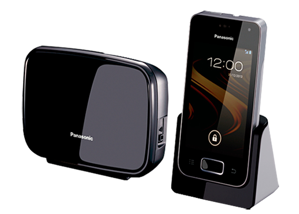 Картинка - 1 DECT-телефон Panasonic KX-PRX120RU Автоответчик Чёрный/Белый, KX-PRX120RUW