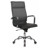 Кресло для руководителей БЮРОКРАТ Ch-993 Чёрный, эко.кожа, CH-993/BLACK