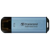 Фото Внешний диск SSD Transcend ESD300 2 ТБ Mini USB-C голубой, TS2TESD300C