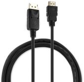 Фото Видео кабель BURO DisplayPort (M) -> HDMI (M) 1.8 м, BHP RET HDMI_DPP18