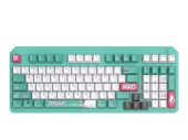 Клавиатура оптомеханическая Asus TUF Gaming K3 Gen II Hatsune Miku Проводная зелёный, 90MP0460-BKRA3