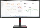 Фото Монитор Lenovo T34w-30 34" IPS чёрный, 63D4GAT1UK