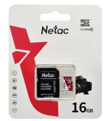 Карта памяти Netac P500 Extreme Pro microSDHC C10 16GB, NT02P500ECO-016G-R