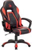Кресло для геймеров A4Tech Bloody GC-350 чёрный, эко.кожа, BLOODY GC-350