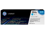 Тонер-картридж HP 304A Лазерный Голубой 2800стр, CC531A