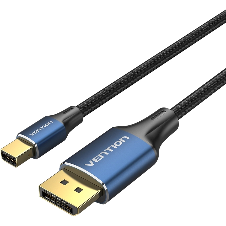 Видео кабель Vention miniDisplayPort (M) -> DisplayPort (M) 1.5 м, HCFLG