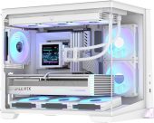 Корпус Formula V Crystal Z4M Mini Tower Без БП белый, CRYSTAL Z4M WHITE