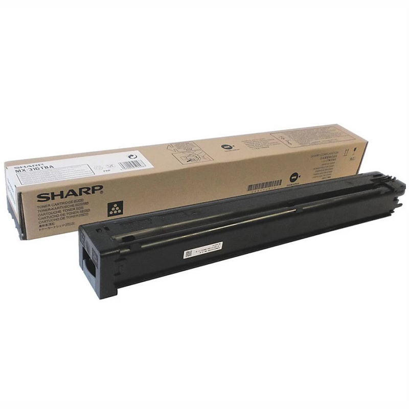 Картинка - 1 Тонер-картридж SHARP MX-31GTA Лазерный Черный 18000стр, MX31GTBA