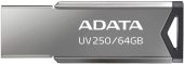 Вид USB накопитель ADATA UV250 USB 2.0 64 ГБ, AUV250-64G-RBK